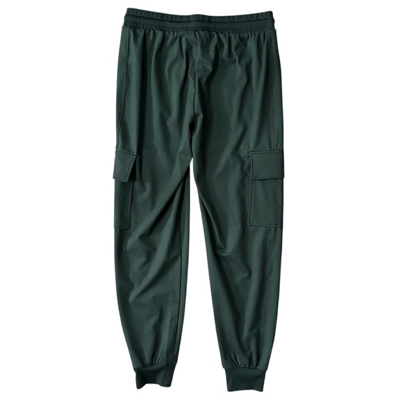Rachel Zoe Mid-Rise Cargo Relaxed Fit Athleisure Joggers Olive Green Size Small - Picture 2 of 10